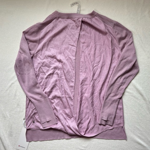 Lululemon Purple Still At Ease Pullover size 10 - Picture 2 of 5
